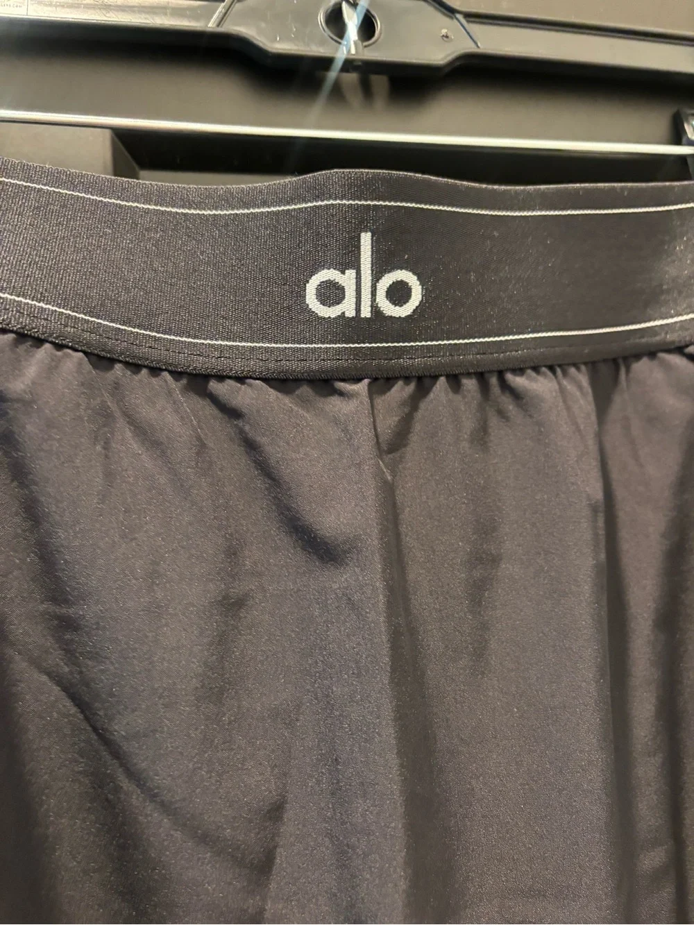 ALO Yoga Match Point Tennis Skirt Skort with Shorts Black Medium NWT NEW